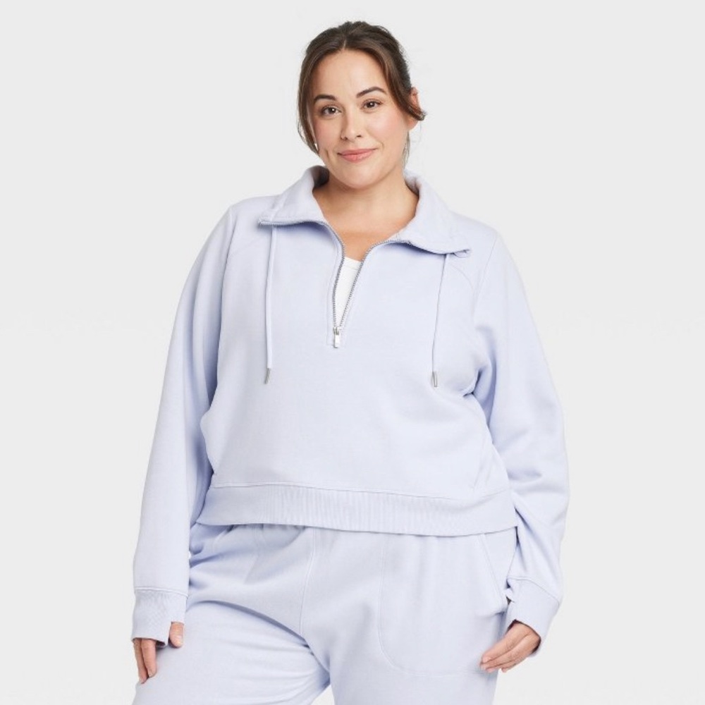 Women's Half Zip Fleece Pull Over - All in Motion™ 2X- New With Tags!